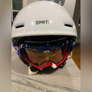 Smith Zoom Jr Snowboard Helmet & Goggles